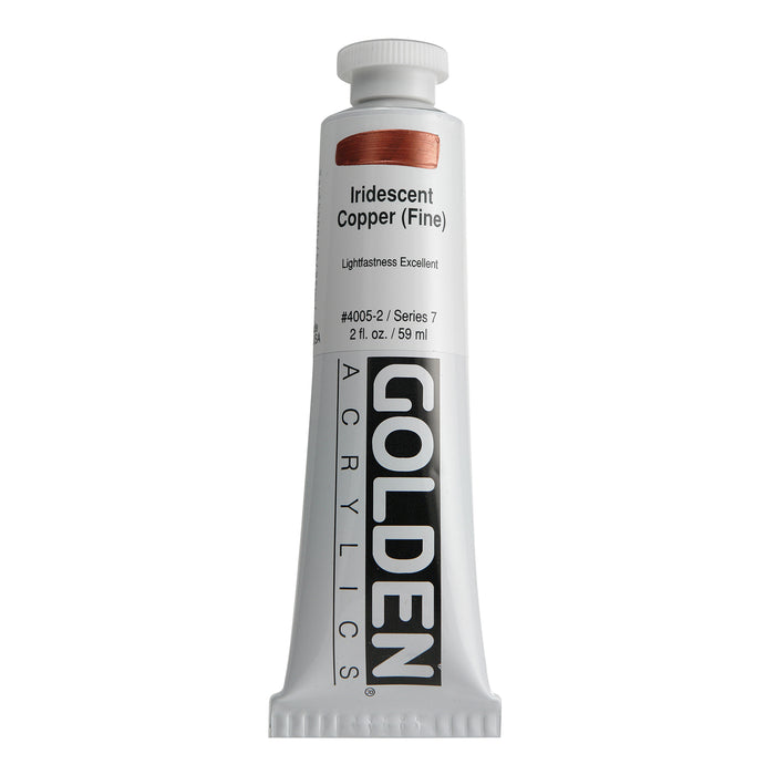 Golden Iridescent Acrylic, 2 oz., Iridescent Copper