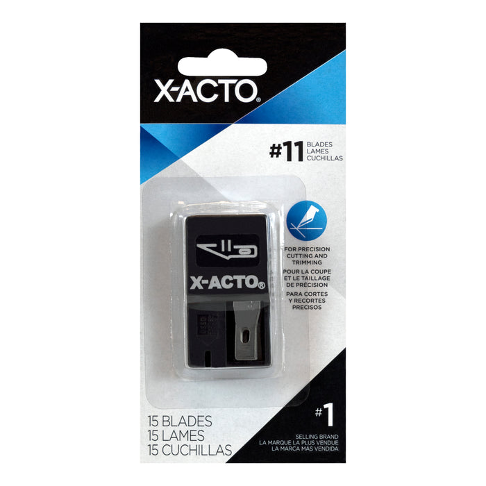 X-Acto Blade Dispenser With #11 Blades, 15/Pkg.