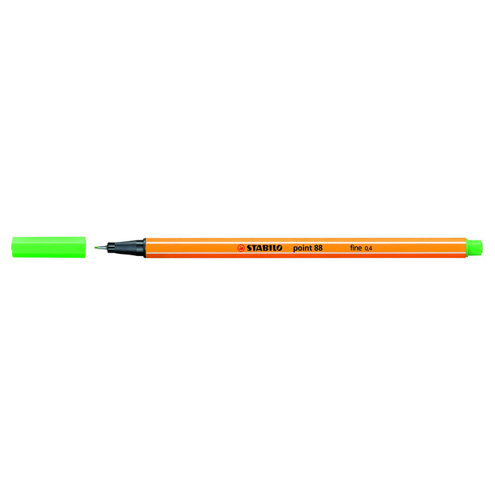 STABILO point 88 Pen, Leaf Green