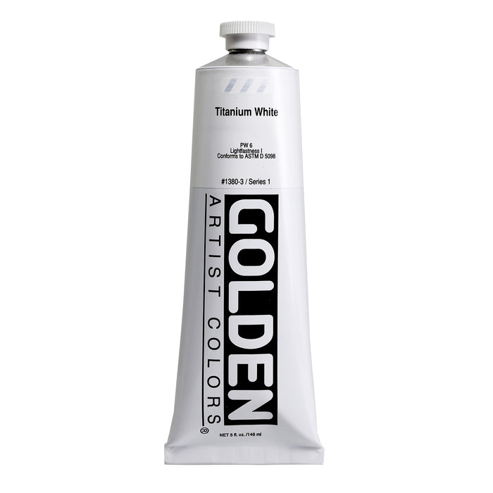 Golden Heavy Body Acrylic, 5 oz., Titanium White