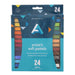 Art Alternatives Artist Soft Pastel Set, 24-Colors