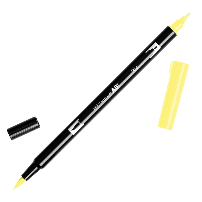 Tombow Dual Brush-Pen, Pale Yellow #062