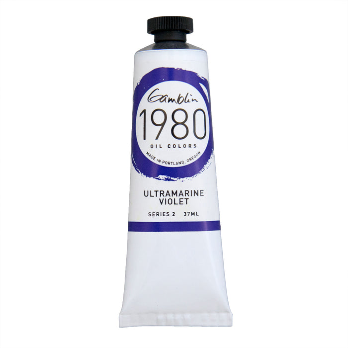 Gamblin 1980 Oil Color, 37ml, Ultramarine Violet