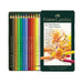 Faber-Castell Polychromos Colored Pencil Tin Set, 12-Colors