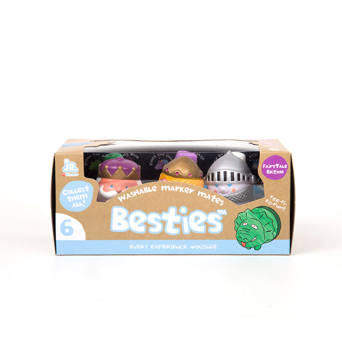 Micador Jr. Besties Marker Mates, Fairytale, 6/Pkg.