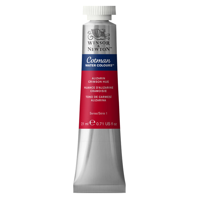 Winsor & Newton Cotman Watercolor, 21ml, Alizerin Crimson