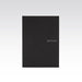 Fabriano EcoQua Dot Grid Note Pad, Small, Glue-Bound, 90 Sheets, Black