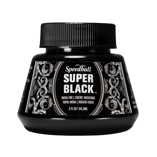 Speedball Super Black India Ink, 2 oz.