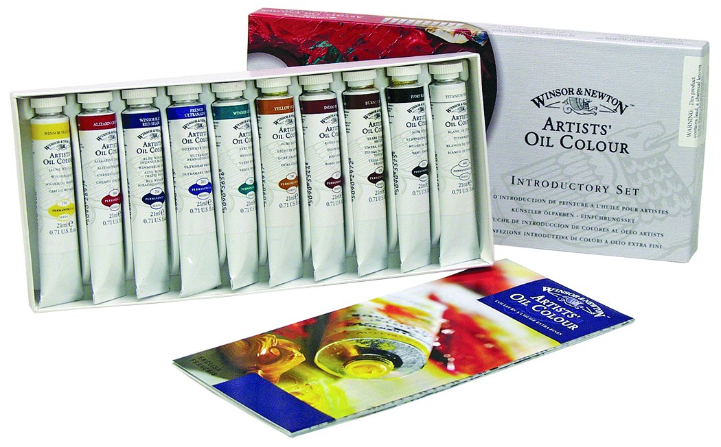 Winsor & Newton Artists' Oil Introductory Set, 10-Colors