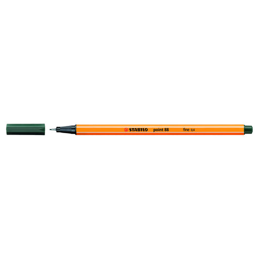 STABILO point 88 Pen, Olive Green