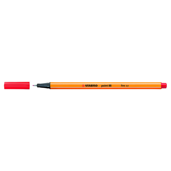 STABILO point 88 Pen, Red