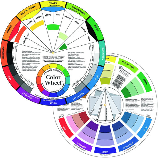 Color Wheel Co Color Wheel, English, 9-1/4" Diameter