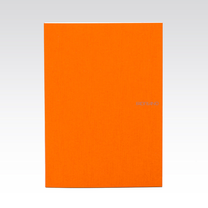 Fabriano EcoQua Dot Grid Note Pad, Large, Glue-Bound, 90 Sheets, Orange