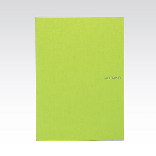 Fabriano EcoQua Dot Grid Note Pad, Large, Glue-Bound, 90 Sheets, Lime