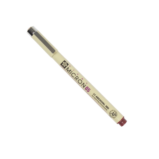 Sakura Pigma Micron Pen, .45mm, Deep Burgundy 05