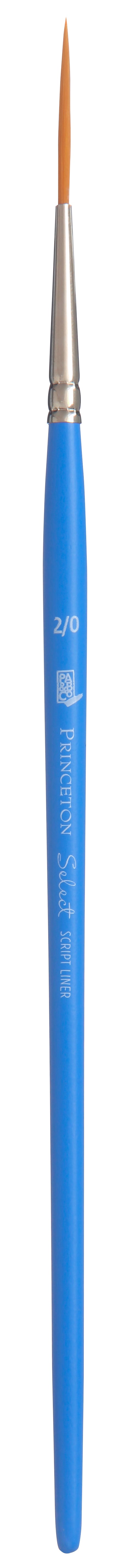 Princeton Brush Select Artiste Brush, Script Liner, 2/0