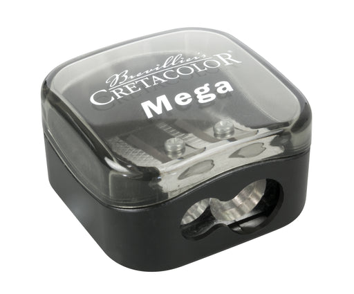 Cretacolor Mega Duo Pencil Sharpener, Mega-Duo Sharpener Regular & Mega