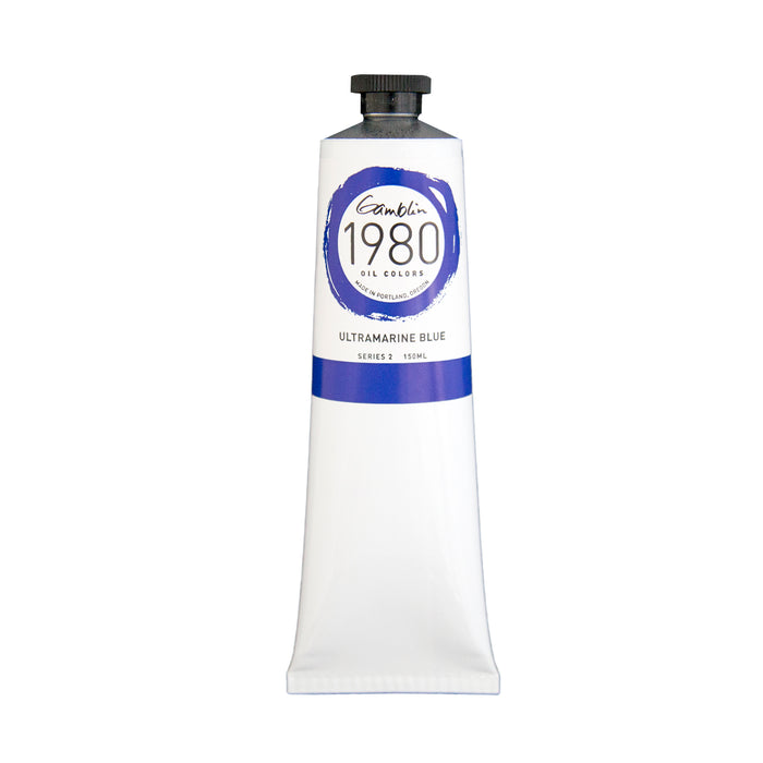 Gamblin 1980 Oil Color, 150ml, Ultramarine Blue