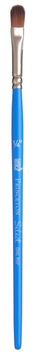 Princeton Brush Select Artiste Brush, Wave Oval Mop, 1/4"