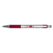 Zebra F-301 Retractable Ballpoint Pen, .7mm, Red