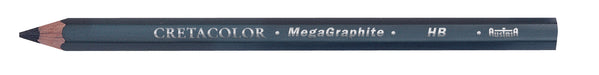 Cretacolor Mega Graphite Pencil, HB Grey Polish