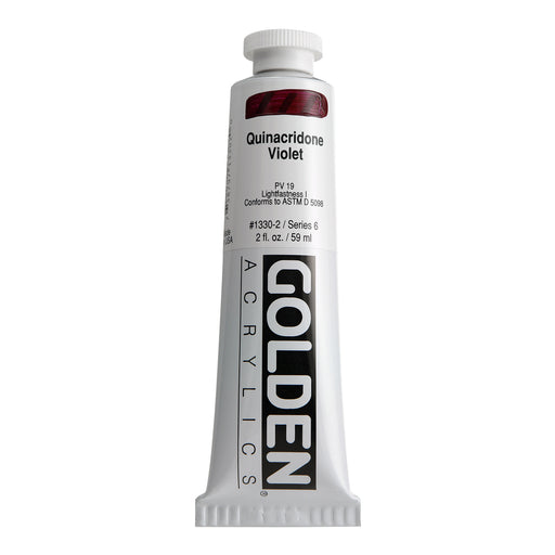 Golden® Heavy Body Acrylic, 2 oz., Quinacridone Violet