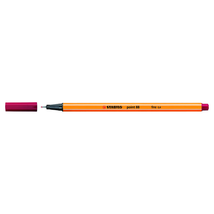 STABILO point 88 Pen, Crimson