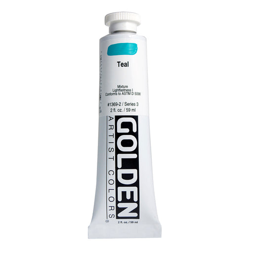 Golden Heavy Body Acrylic, 2 oz., Teal