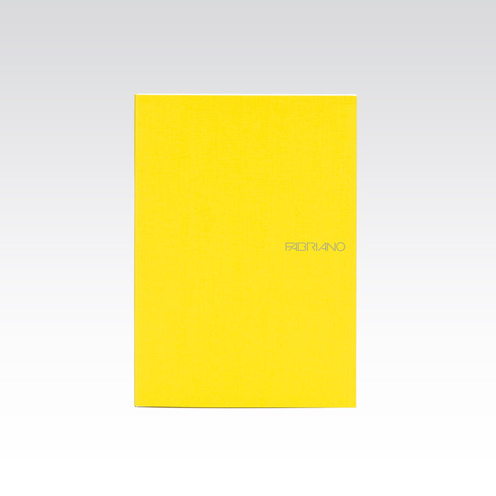 Fabriano EcoQua Dot Grid Note Pad, Small, Glue-Bound, 90 Sheets, Lemon