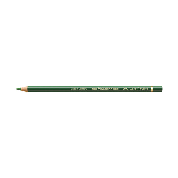 Faber-Castell Polychromos Artist Colored Pencil, Permanent Green Olive