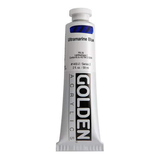 Golden Heavy Body Acrylic, 2 oz., Ultramarine Blue