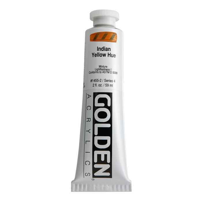 Golden Heavy Body Acrylic, 2 oz., Indian Yellow Hue