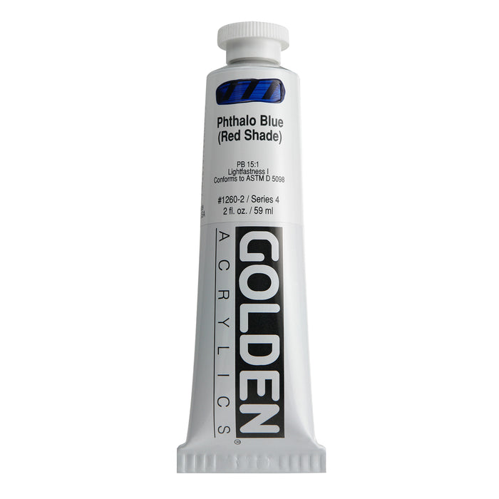 Golden® Heavy Body Acrylic, 2 oz., Phthalo Blue/ Red Shade