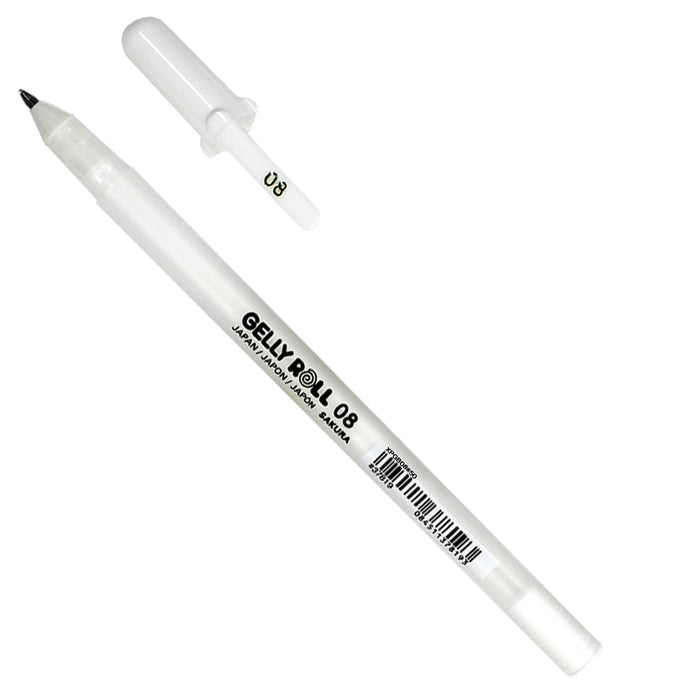 Sakura Gelly Roll Pen, Medium, White