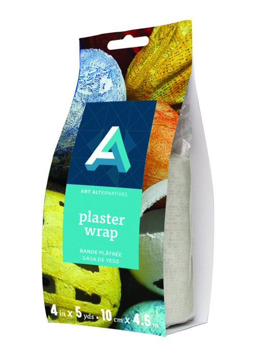 Art Alternatives Plaster Wrap, 4" x 5 yds.