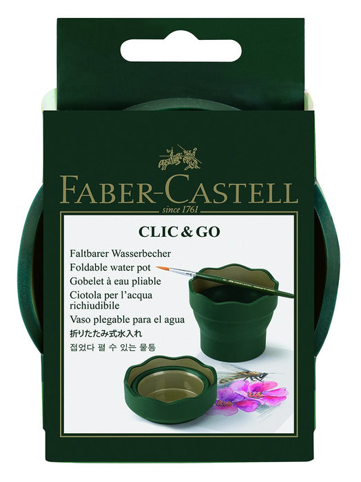 Faber-Castell Clic & Go Water Cup, Faber Green