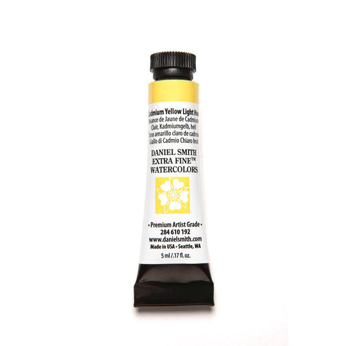 Daniel Smith Extra Fine Watercolor, 5 ml, Cadmium Yellow Light Hue