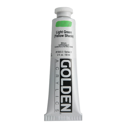 Golden Heavy Body Acrylic, 2 oz., Light Green/Yellow Shade