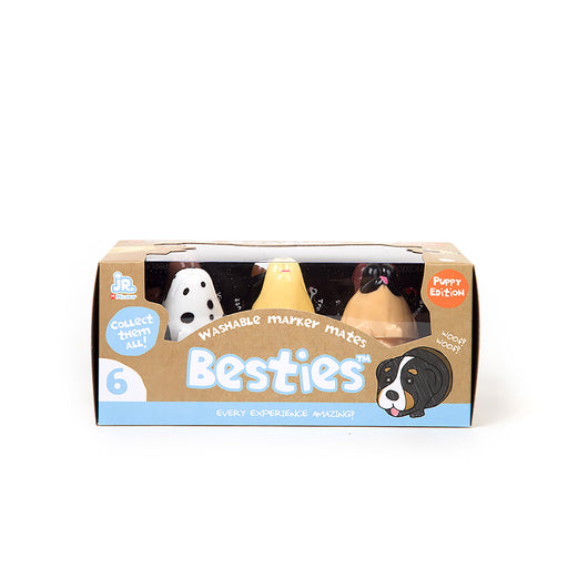 Micador Jr. Besties Marker Mates, Puppy, 6/Pkg.