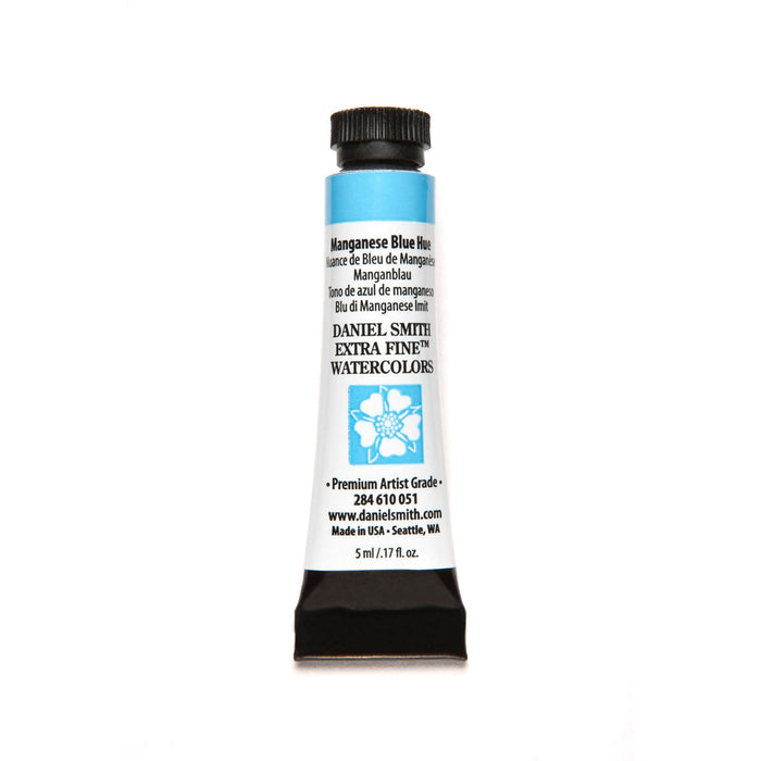 Daniel Smith Extra Fine Watercolor, 5 ml, Manganese Blue Hue