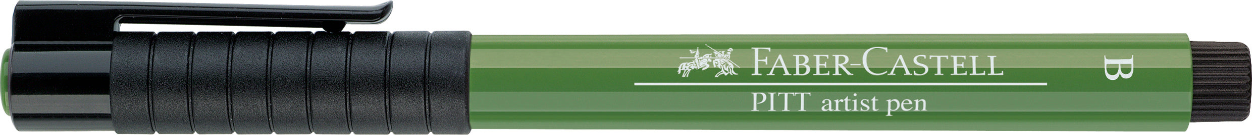 Faber-Castell PITT Artist Brush Pen, Permanent Olive Green