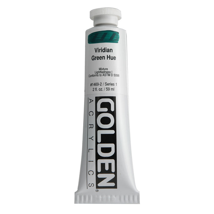 Golden Heavy Body Acrylic, 2 oz., Viridian Green Hue