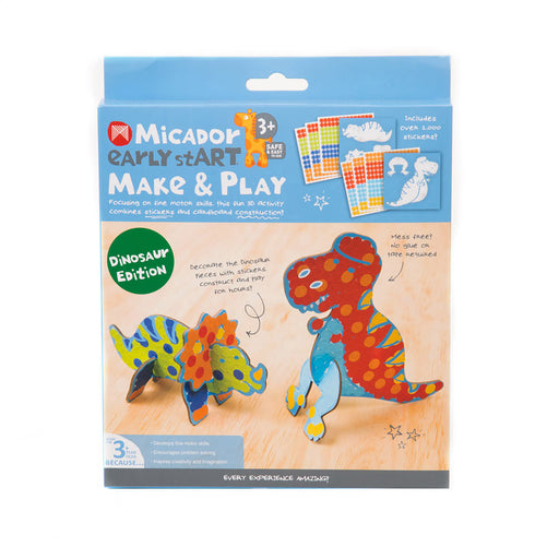 Micador early stART Make & Play 2-Piece Set, Dino