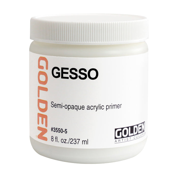 Golden Gesso, White, 8 oz.