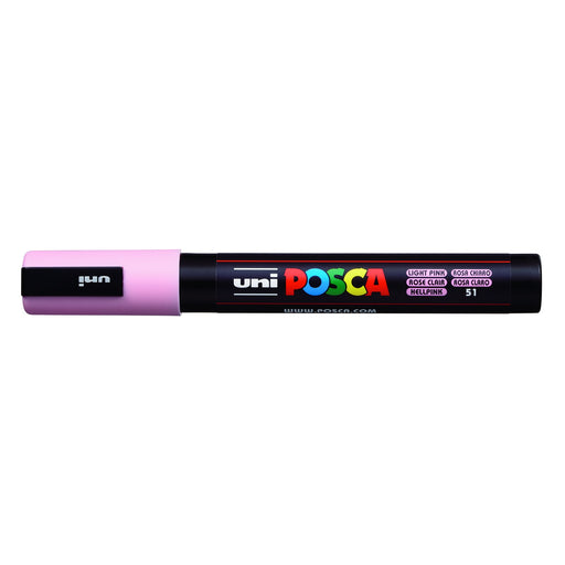 POSCA Paint Marker, PC-5M Medium Bullet, Light Pink