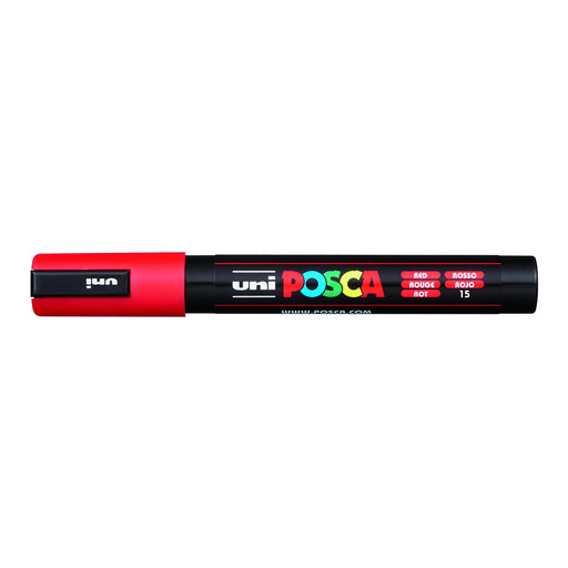 POSCA Paint Marker, PC-5M Medium Bullet, Red