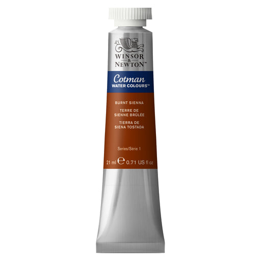 Winsor & Newton Cotman Watercolor, 21ml, Burnt Sienna