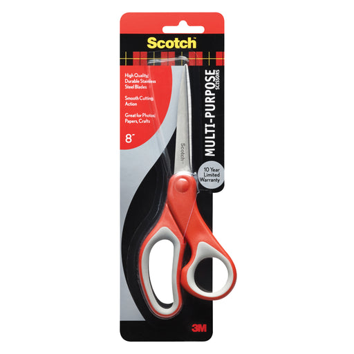 3M Scotch Multi-Purpose Scissors, 8"