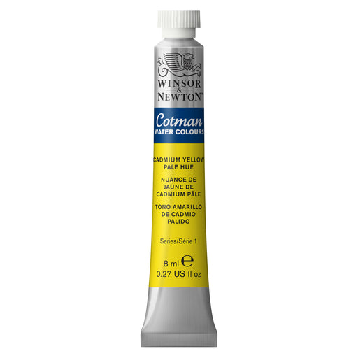 Winsor & Newton Cotman Watercolor, 8ml, Cadmium Yellow Pale