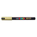 POSCA Paint Pen, PC-1MR Ultra-Fine Tip, Gold